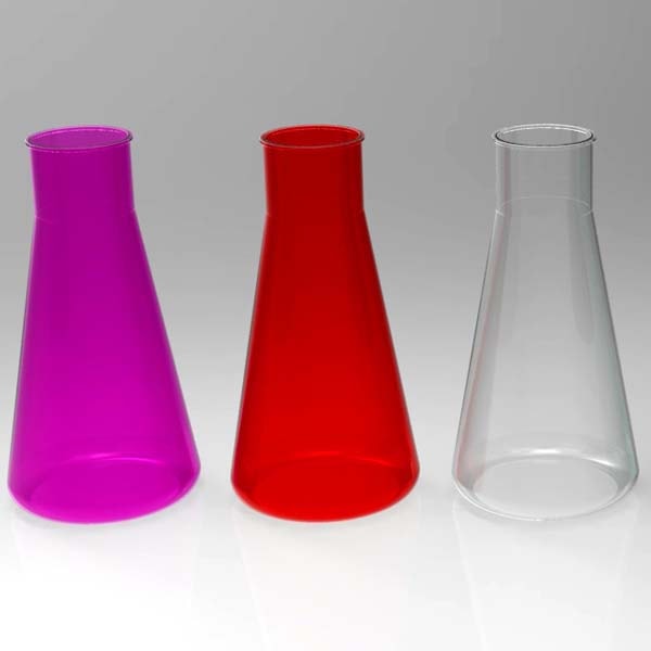 Plastic Conical Flask Digital Sample
