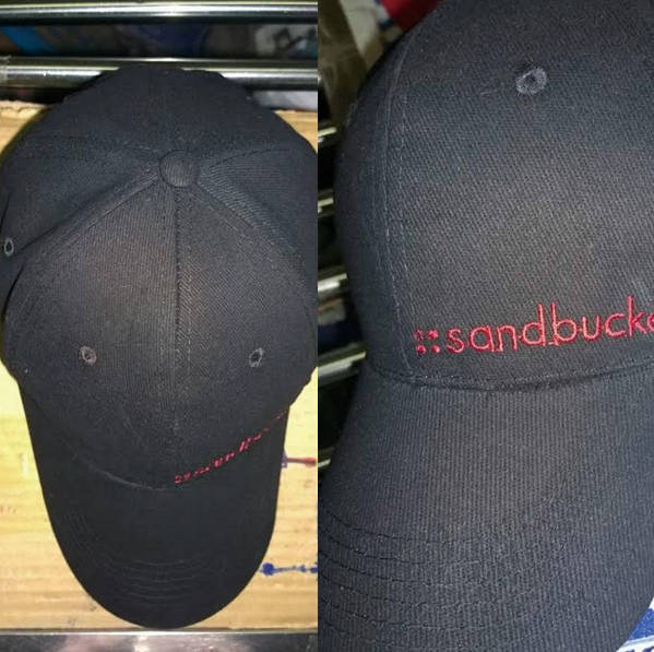 Black Snapback Flat Bill Hat