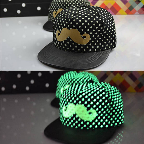 glow hats