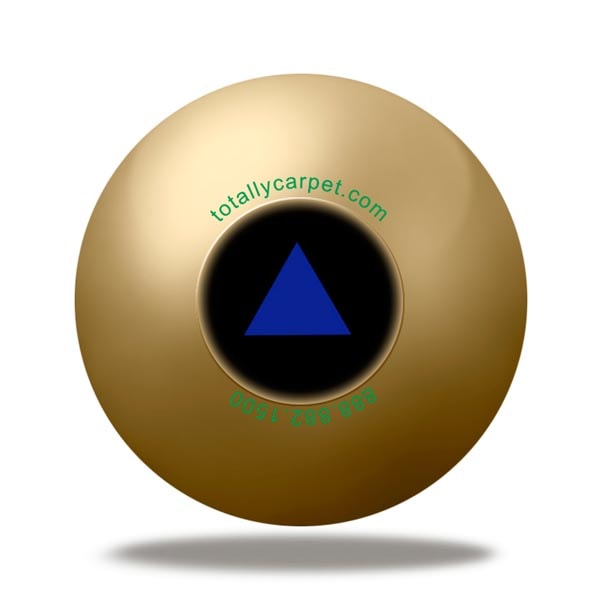 digital proof of metallic gold custom magic 8 ball