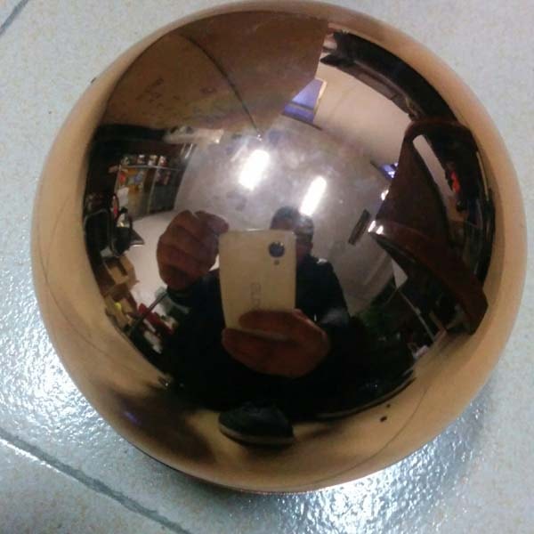 Custom Magic 8 Ball With Metallic Gold Color