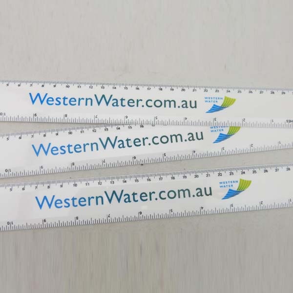 12 inches Custom Plastic Ruler