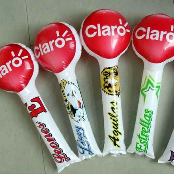 Custom Inflatable Thunder Sticks For Claro