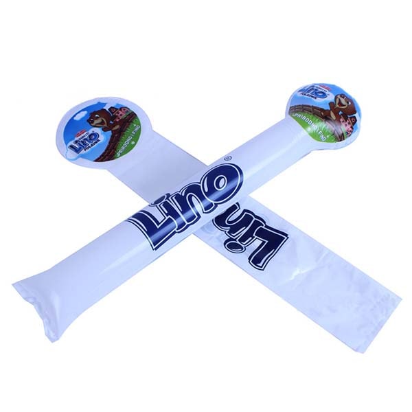Inflatable Thundersticks With Bear Logo For Lino