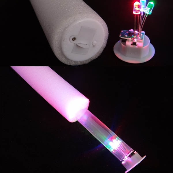 Three LED Inside The Led Foam Stick