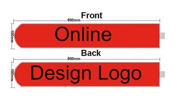 You can design your own virtual bang bang sticks mockup online with DIY or any personalised logo imprint on the thunderstix.